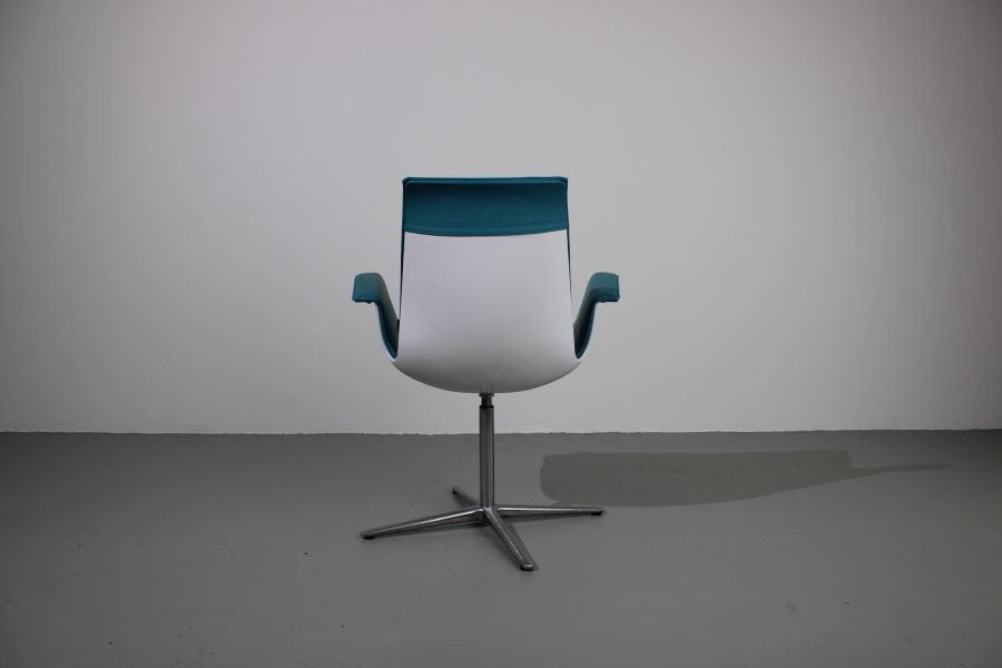 Walter Knoll FK Tulip stoelen, blauw - Afbeelding 3