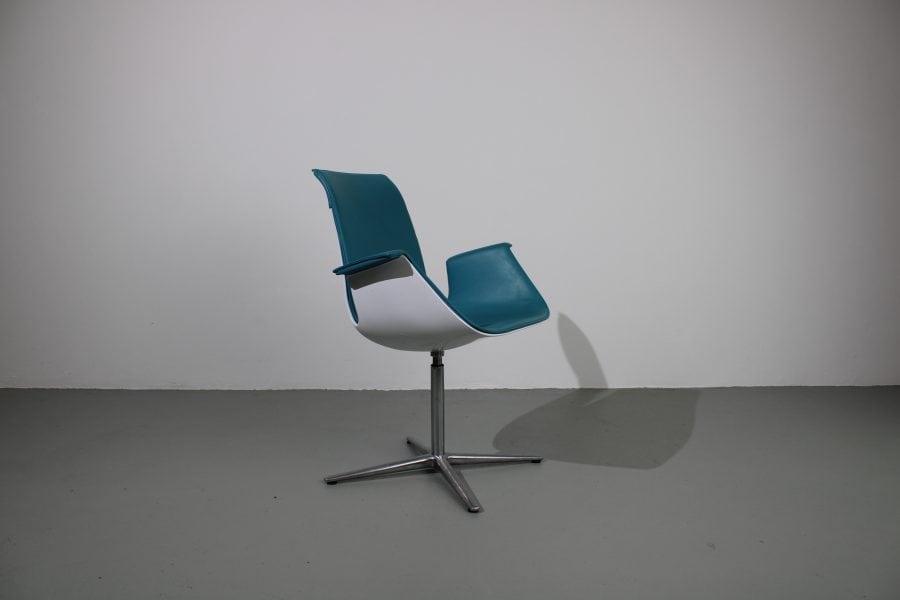 Walter Knoll FK Tulip stoelen, blauw - Afbeelding 4