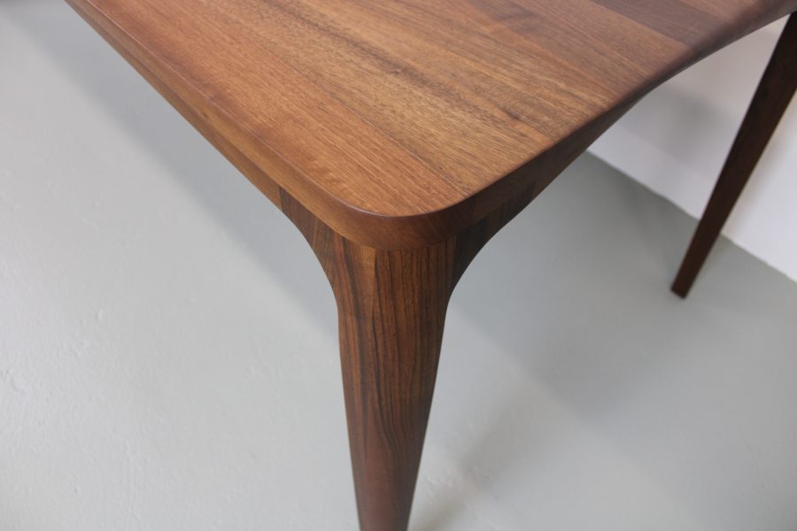 Artisan Twist tafel, Europees walnoot, 240/90/76 cm - Afbeelding 4