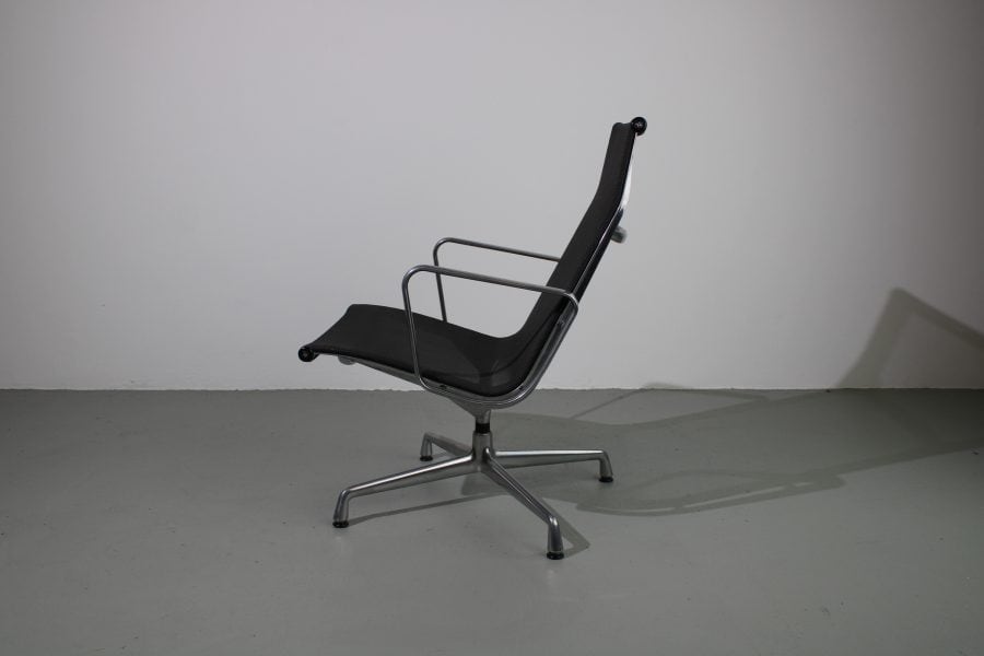Vitra Eames EA 116 fauteuils, Netweave grijs - Afbeelding 2