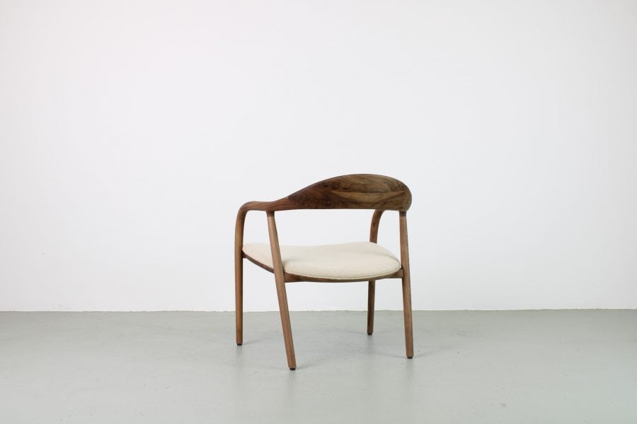 Artisan Neva Easy Chair, Amerikaans walnoot - Afbeelding 3