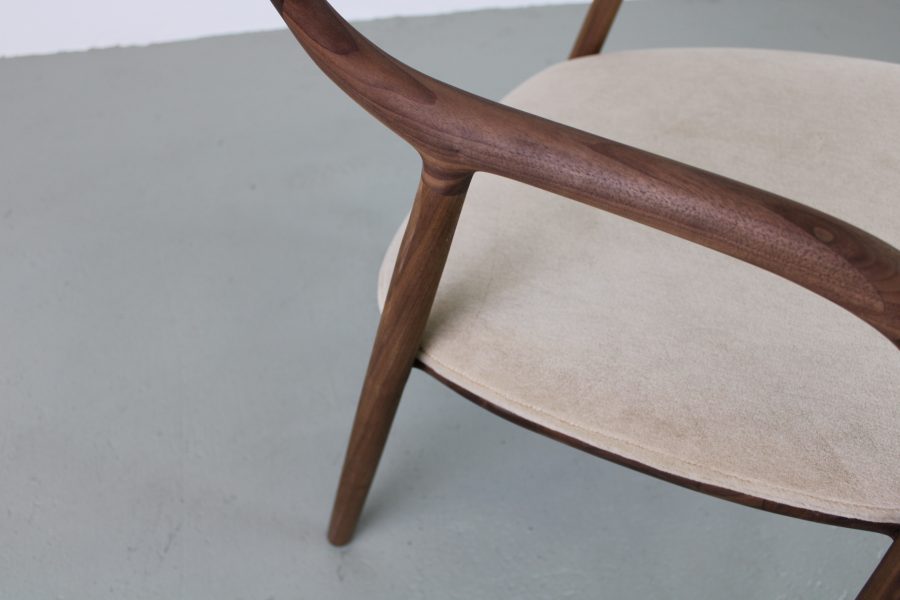 Artisan Neva Easy Chair, Amerikaans walnoot - Afbeelding 5