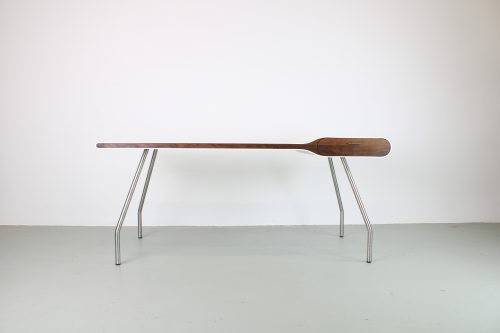 Icon Desk 1801 notenhout en 1 lade