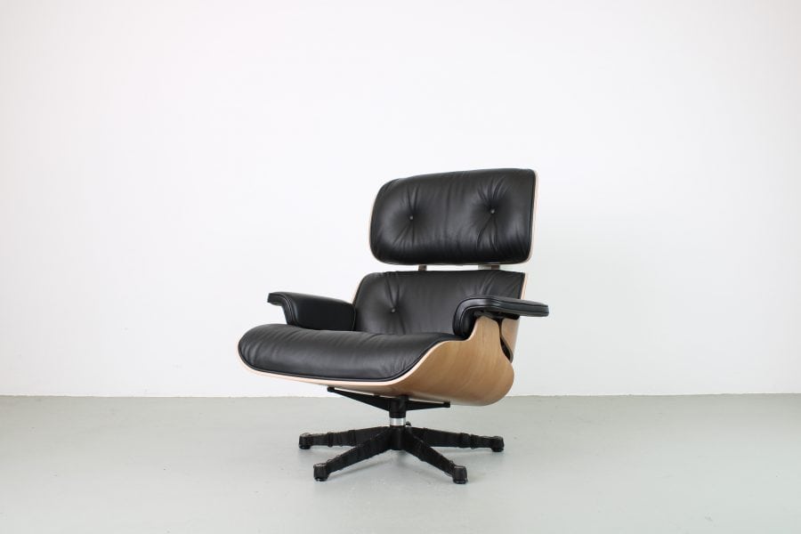 Vitra Eames Lounge Chair met Ottoman, Kersen, XL - Afbeelding 2