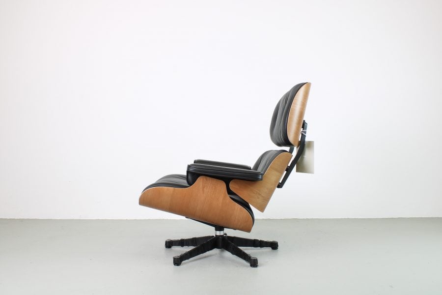 Vitra Eames Lounge Chair met Ottoman, Kersen, XL - Afbeelding 3