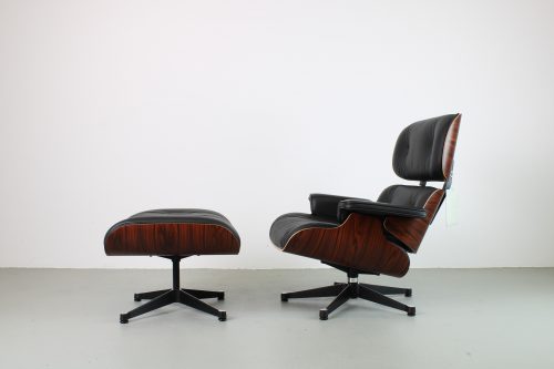 Vitra Eames Lounge Chair met Ottoman, Palissander