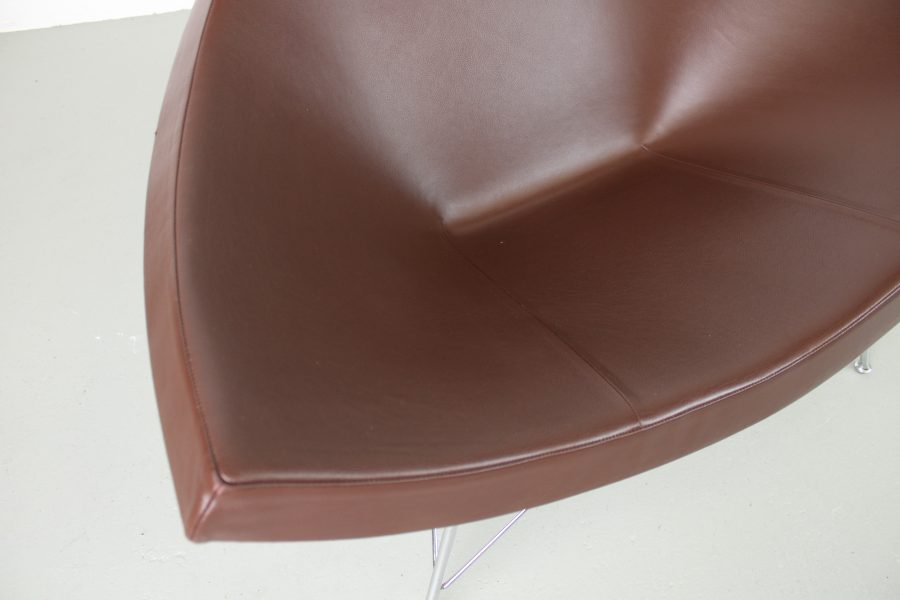 Vitra Coconut fauteuil, bruin - Afbeelding 6
