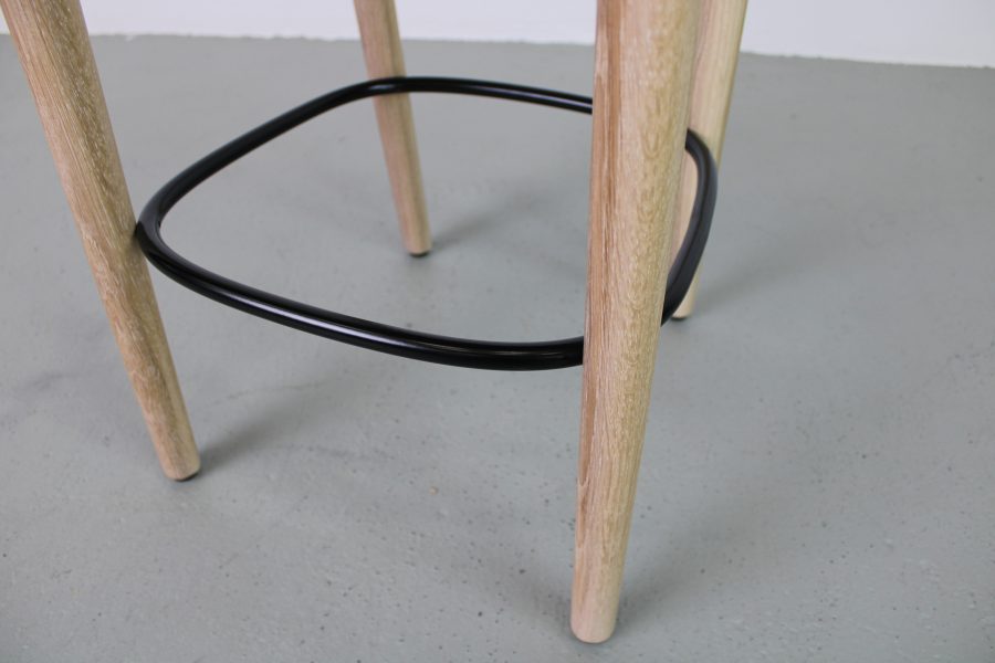 Artisan Neva barkruk, Eiken Loba white - Afbeelding 4