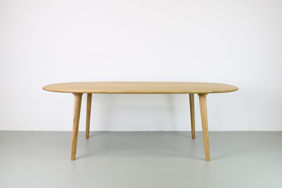 Artisan Luc oval, Eiken, 225x110 cm