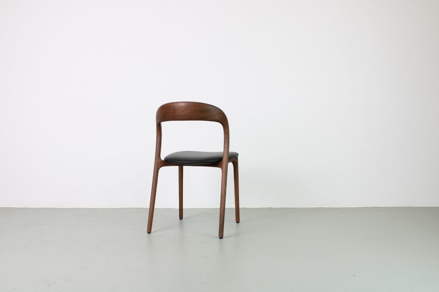 Artisan Neva light , Europees walnoot, zwart leder - Afbeelding 3