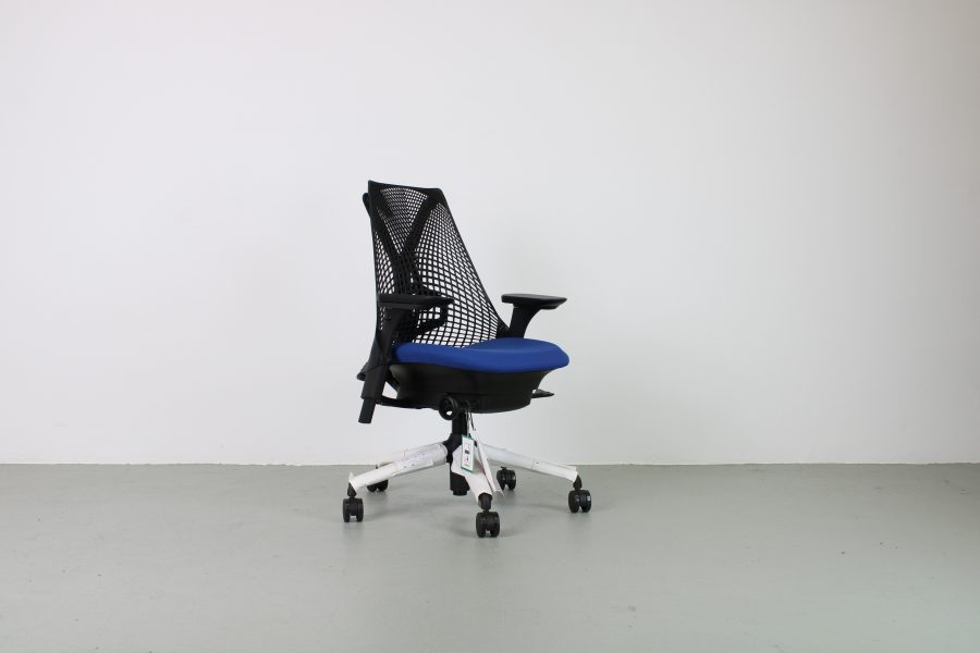 Herman Miller bureaustoel Sayl blauw - Afbeelding 4