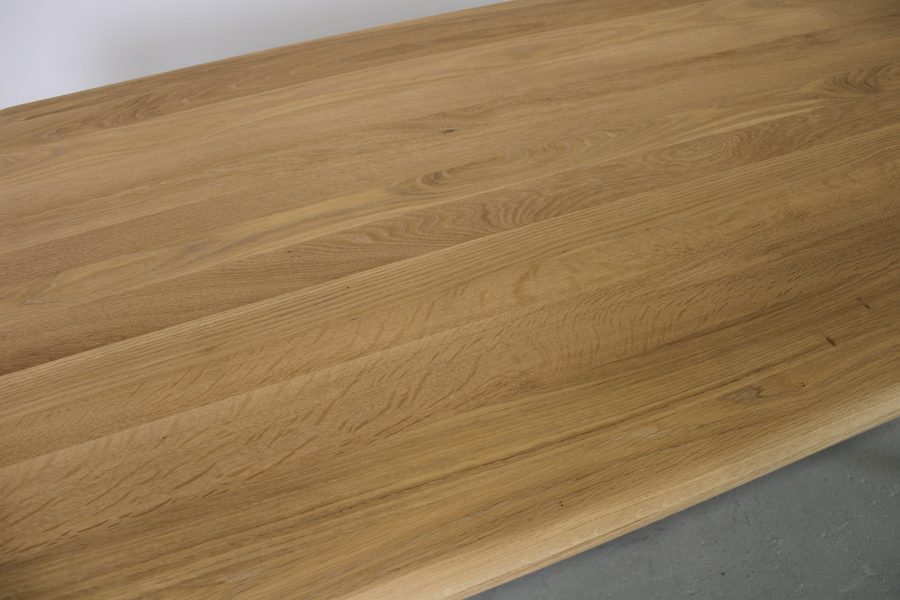 Artisan Latus tafel, Eiken-witpigment, 160 x 90 cm - Afbeelding 5