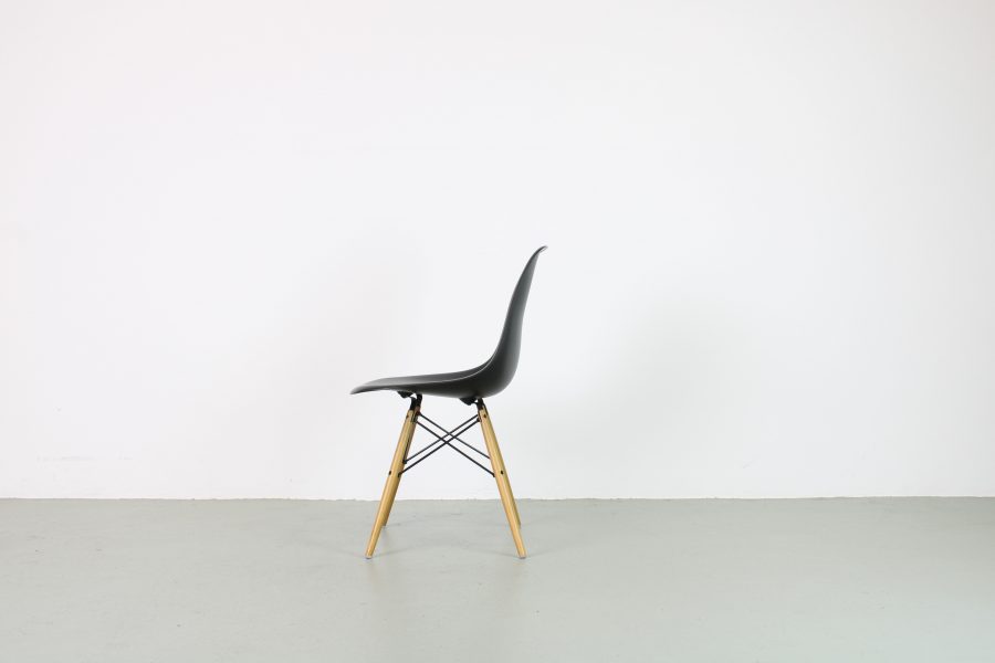 Vitra DSW side chairs, zwart - Afbeelding 3