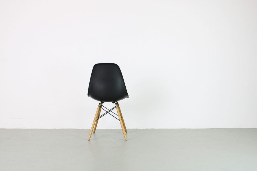 Vitra DSW side chairs, zwart - Afbeelding 4