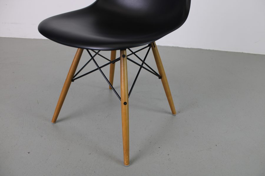Vitra DSW side chairs, zwart - Afbeelding 7