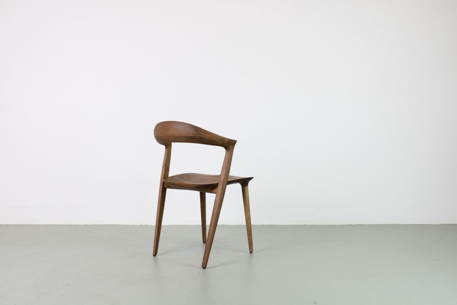Artisan aanbieding: Set van 6 Addo stoelen, Europees walnoot - Afbeelding 3