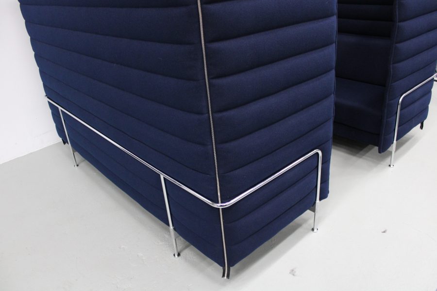 Vitra Alcove Cabin, donker blauw - Afbeelding 5