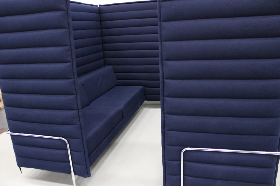 Vitra Alcove Cabin, donker blauw - Afbeelding 7