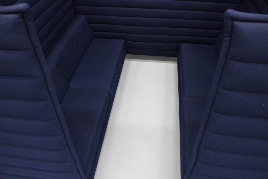Vitra Alcove Cabin, donker blauw - Afbeelding 4