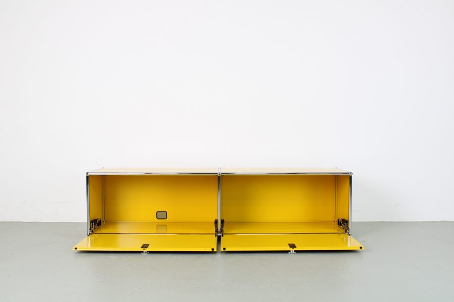 USM Haller Lowboard/TV meubel, Golden Yellow - Afbeelding 2