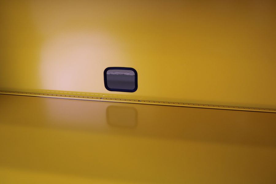 USM Haller Lowboard/TV meubel, Golden Yellow - Afbeelding 4