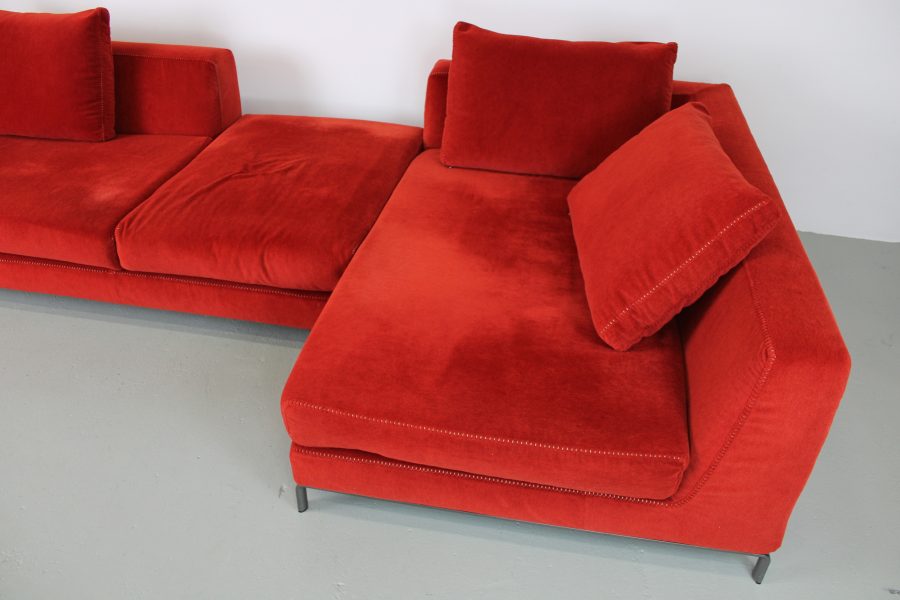 B&B Italia Ray hoekbank, Rood - Afbeelding 4