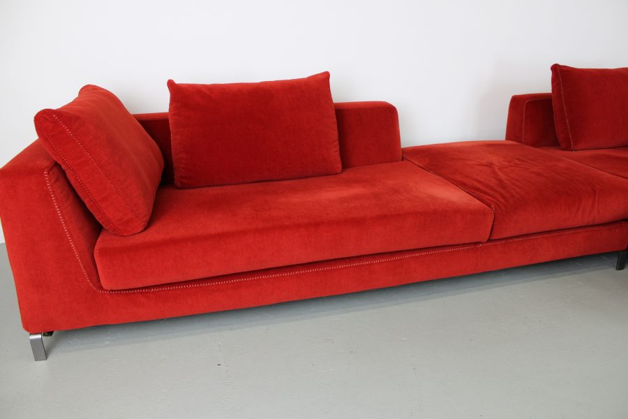 B&B Italia Ray hoekbank, Rood - Afbeelding 3