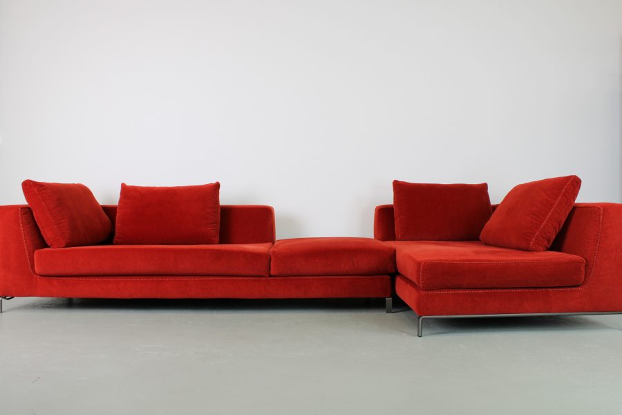 B&B Italia Ray hoekbank, Rood