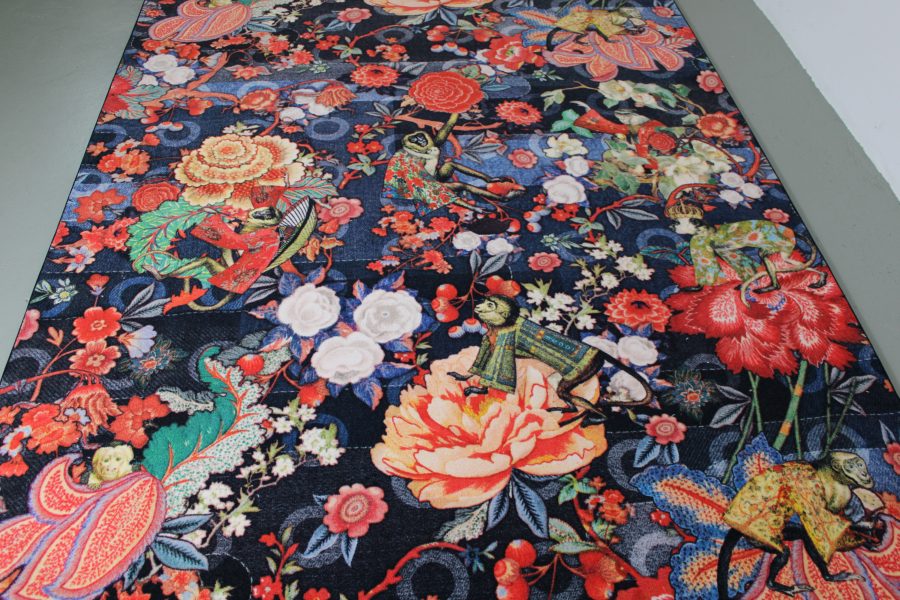 Moooi Rendezvous Tokyo Blue Carpet