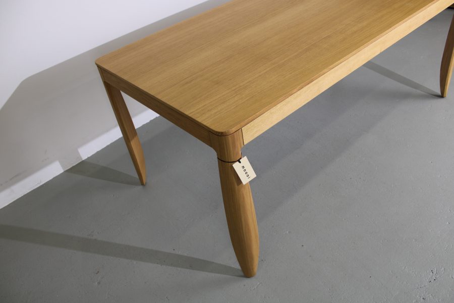 Moooi Monster tafel 180/90, Eiken white washed - Afbeelding 3