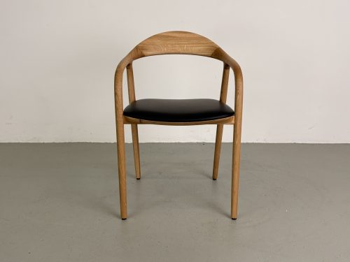 Artisan Neva eetkamerstoel, Eiken, Select leer