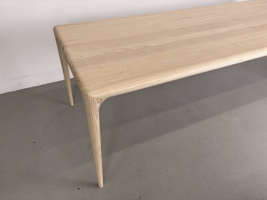 Artisan Latus tafel 240/90/76, Esdoorn met wit pigment - Afbeelding 5