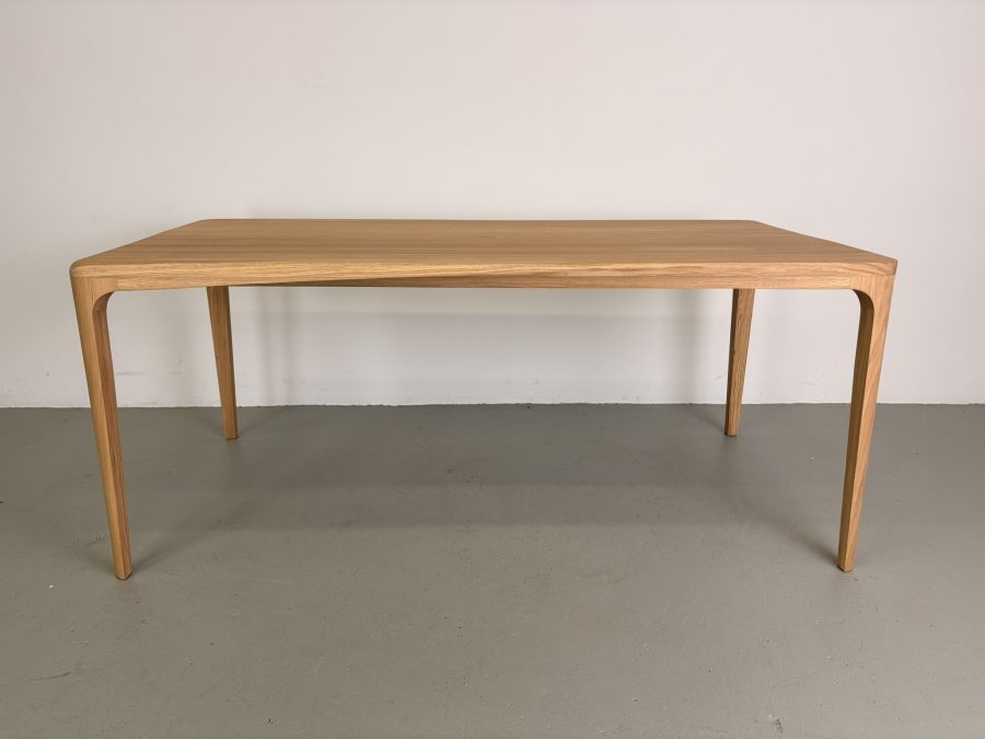 Artisan Twist tafel, Eiken met wit pigment, 180/90/76 cm