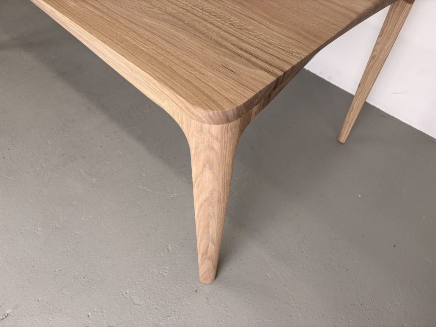 Artisan Twist tafel, Eiken met wit pigment, 180/90/76 cm - Afbeelding 4
