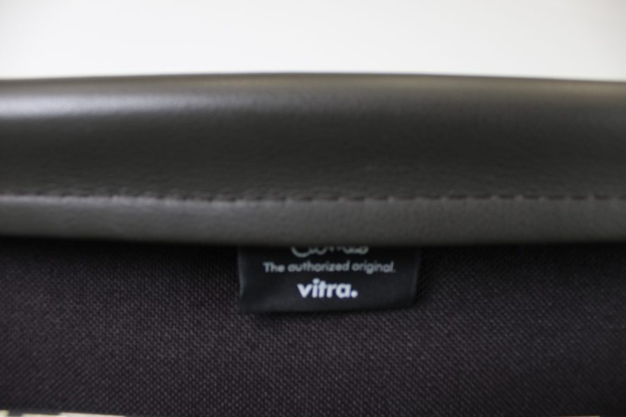 Vitra EA 217 Softpad , Premium leer Brown, Chroom, 2022 - Afbeelding 8