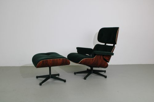 Vitra Eames Lounge Chair met Ottoman, XL, Palissander, Phlox, Limited Edition