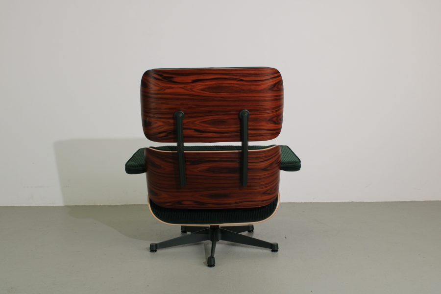 Vitra Eames Lounge Chair met Ottoman, XL, Palissander, Phlox, Limited Edition - Afbeelding 3