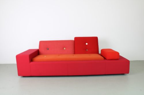 Vitra Poldersofa XS, Rood
