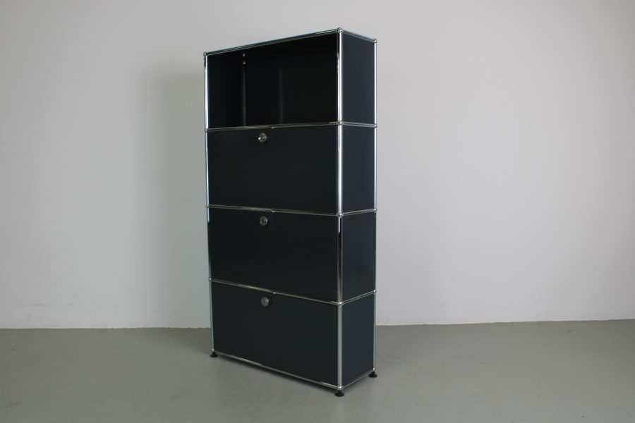 USM Haller cabinet 140/75/25, Anthracite - Afbeelding 2