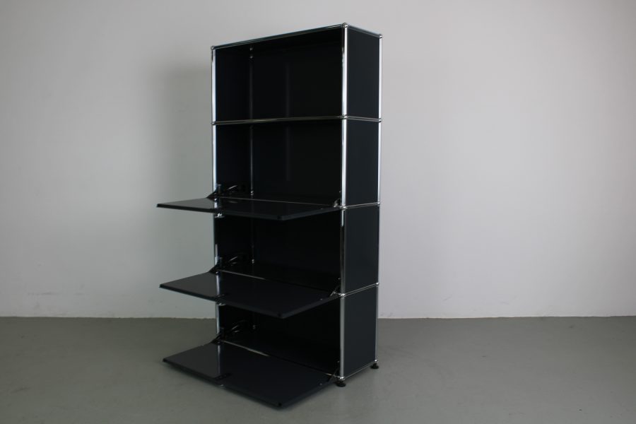 USM Haller cabinet 140/75/25, Anthracite - Afbeelding 3