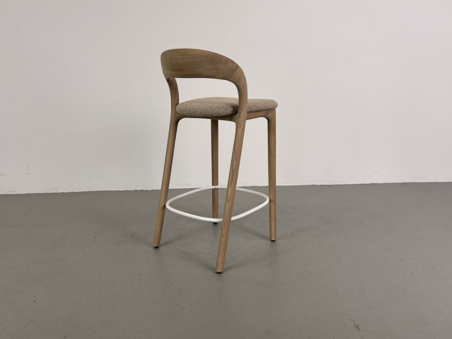 Artisan Neva Light bar chair, 65 cm, Eiken met natuurlijke zeep, Karakorum - Afbeelding 2