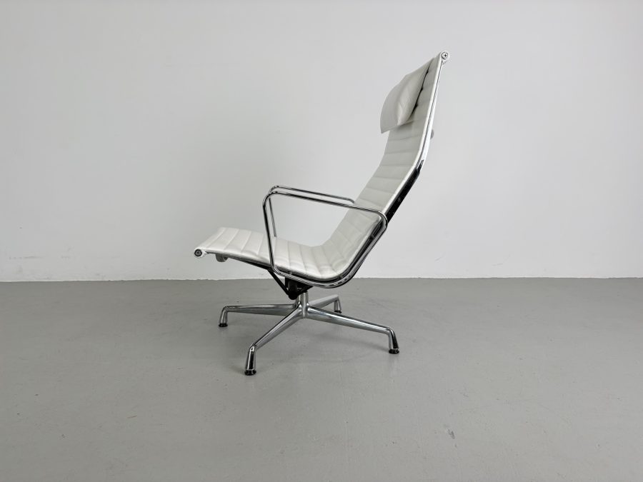 Vitra EA 124 + 125, Chroom, Snow White - Afbeelding 3