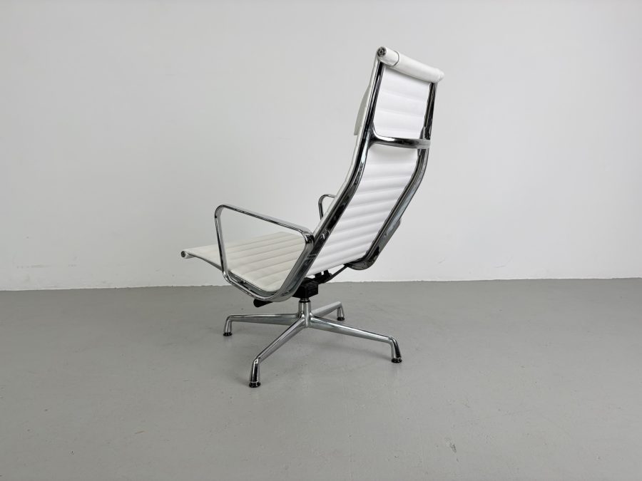 Vitra EA 124 + 125, Chroom, Snow White - Afbeelding 4