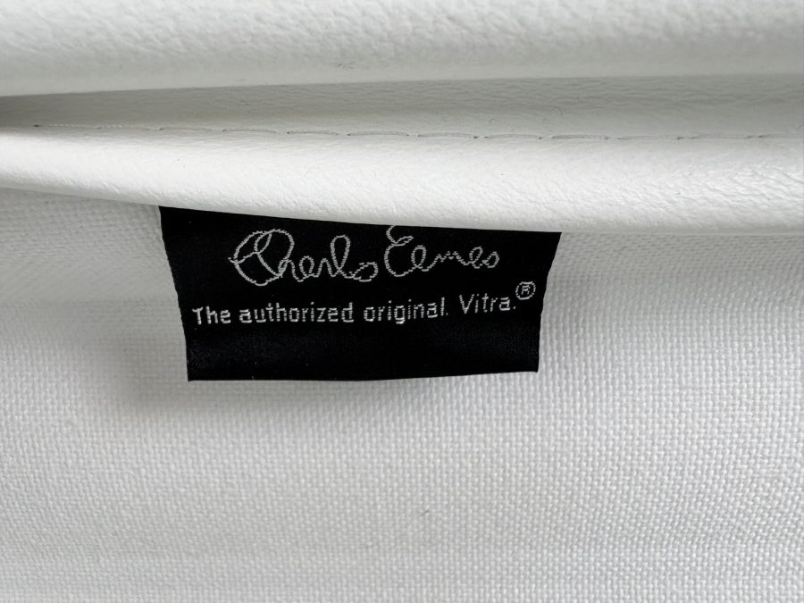 Vitra EA 124 + 125, Chroom, Snow White - Afbeelding 6