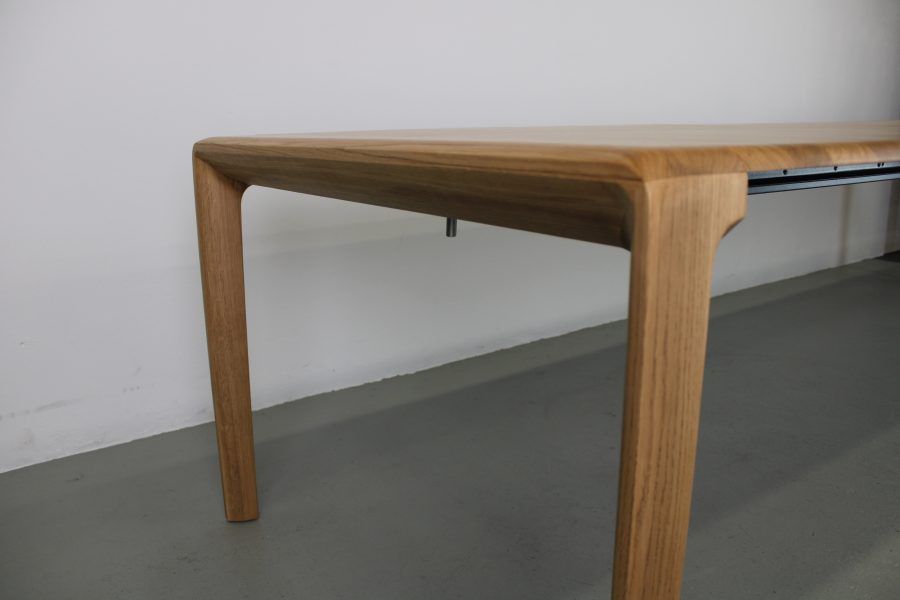 Artisan Invito Extension 220/104/76 2x55, Eiken met matte lak - Afbeelding 4