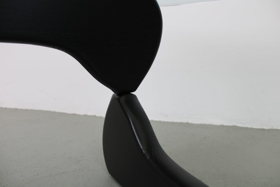 Vitra Noguchi Coffeetable, zwart essenhout - Afbeelding 4