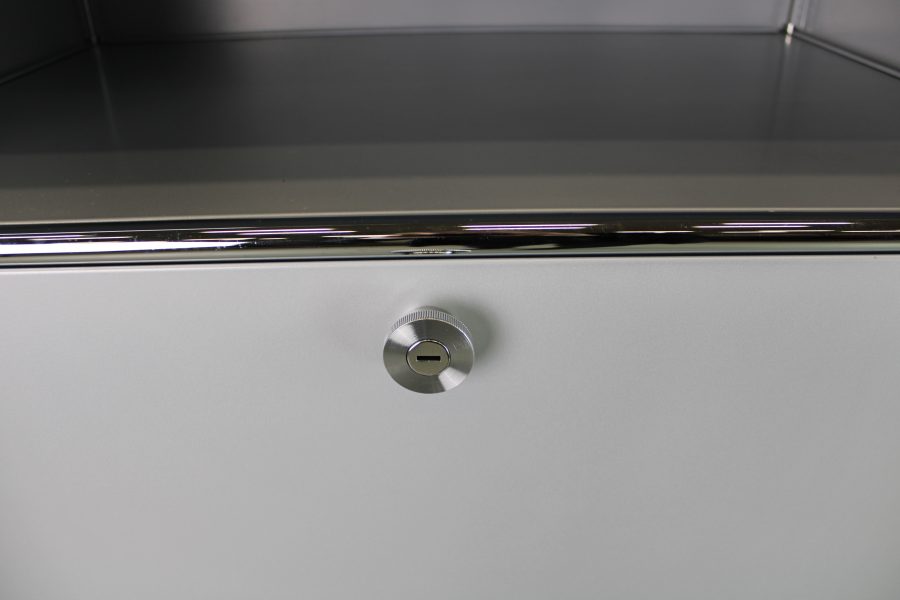 USM Haller 122,5/75/50, Matt Silver - Afbeelding 4