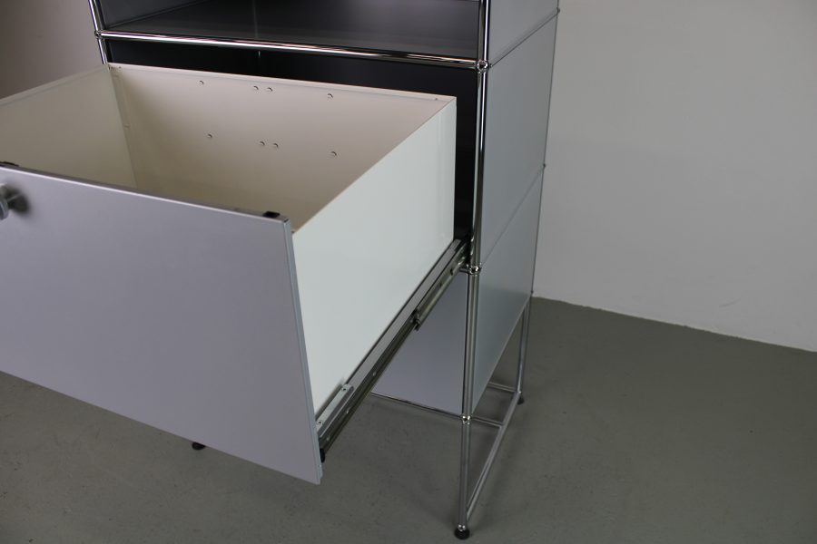 USM Haller 122,5/75/50, Matt Silver - Afbeelding 6