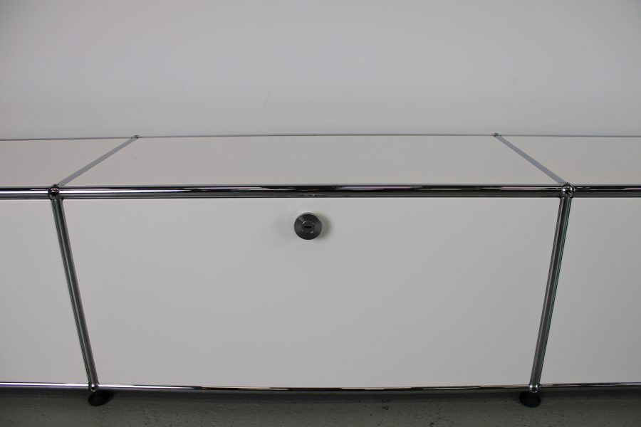 USM Haller lowboard, 225/35/35, Pure White - refurbished - Afbeelding 2