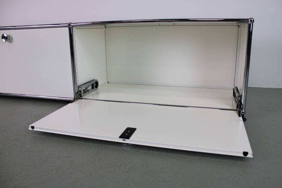 USM Haller lowboard, 225/35/35, Pure White - refurbished - Afbeelding 5
